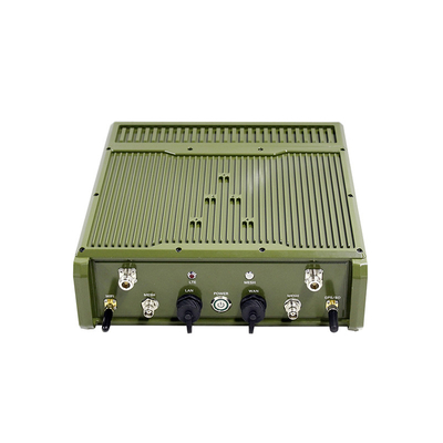 Đài phát thanh MESH IP66 40dBm chiến thuật tích hợp mã hóa AES trạm gốc 40dBm LTE với pin