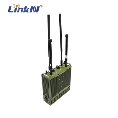 Bộ đàm 10W MESH của Quân cảnh Tích hợp Trạm cơ sở 10W LTE Mã hóa IP66 AES với pin