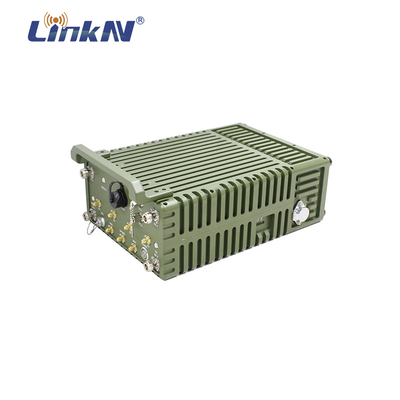 LKAV3703 580 MHz 1.4GHz Thiết bị vô tuyến lưới IP Chiến thuật mã hóa AES băng tần kép DC 24V