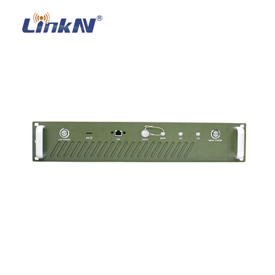 Phương tiện Trạm cơ sở 4G LTE 2U IP Mesh Radio 43dBm Mã hóa AES GPS / BD
